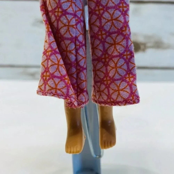 KID KORE 1992 Doll 1990 Red Hair Violet Eyes Two Piece Outfit 8" Tall - Picture 5 of 11